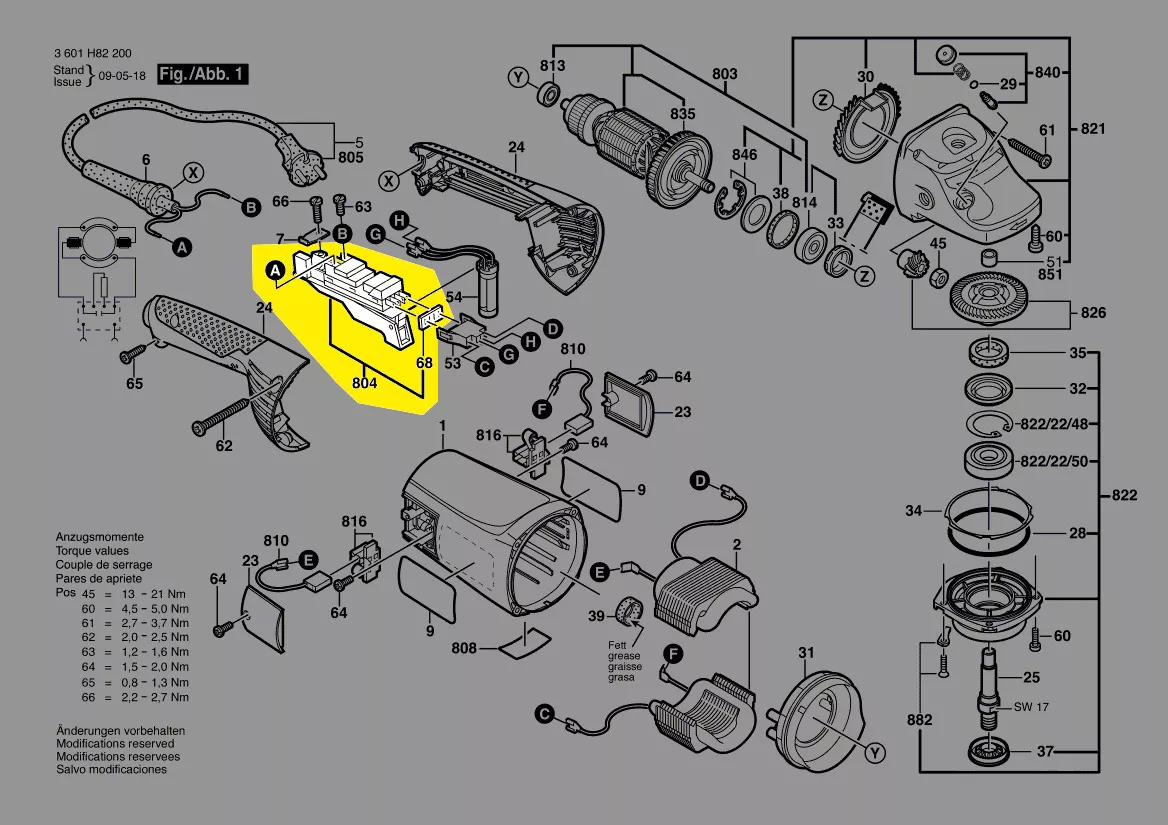 Interrupteur réf. 1 607 000 479 BOSCH